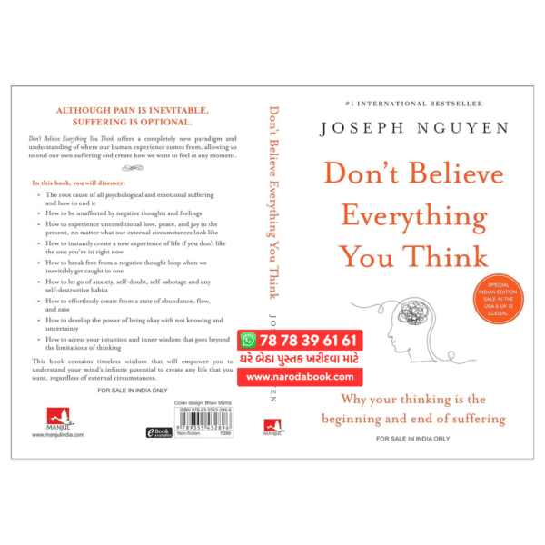 Buy don t believe in everything you think english book review 2024